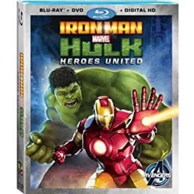 Marvel's Iron Man & Hulk: Heroes United [Blu-ray + DVD + Digital HD] (Bilingual)
