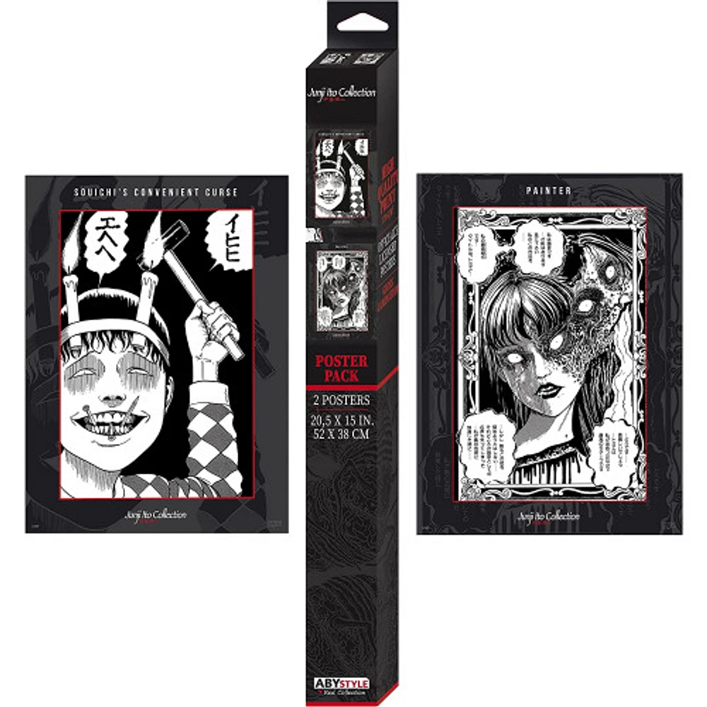 ABYstyle - Junji Ito Posters (Boxed Poster Set Series 2)