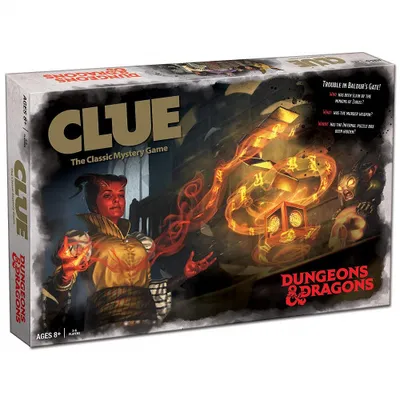 Dungeons & Dragons Clue Game