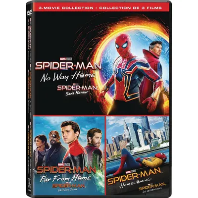 SPIDER-MAN: FAR FROM HOME/HOMECOMING/NO WAY HOME DVD BIL