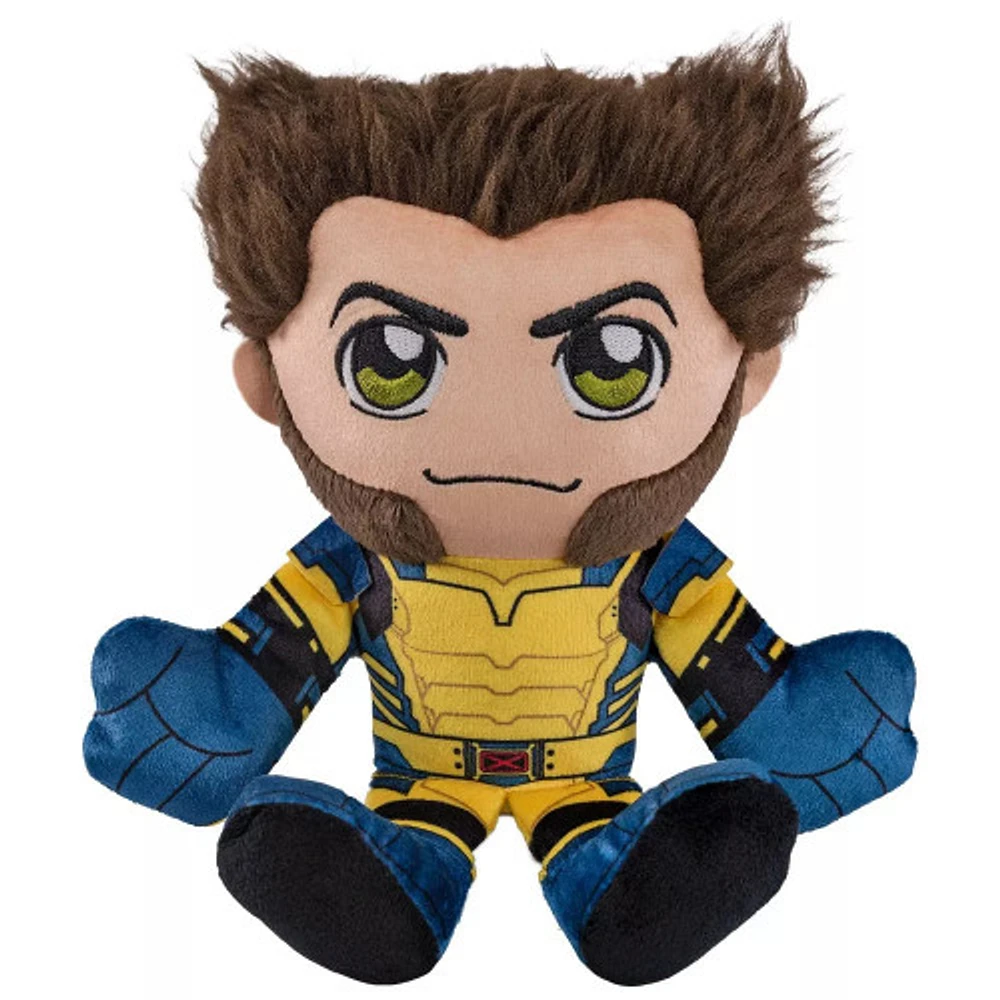 Bleacher Creatures Marvel Deadpool 3 Wolverine 8" Kuricha Plush