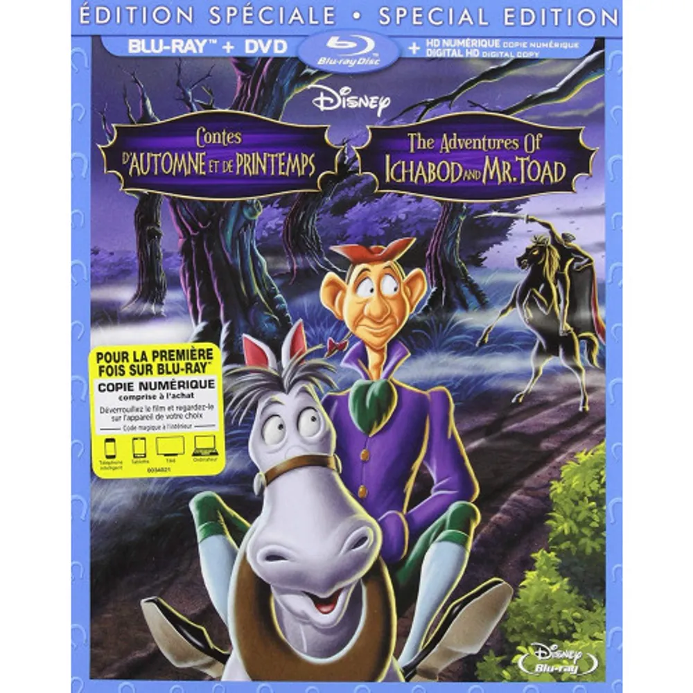 ADVENTURES OF ICHABOD AND MR TOAD BLU BIL