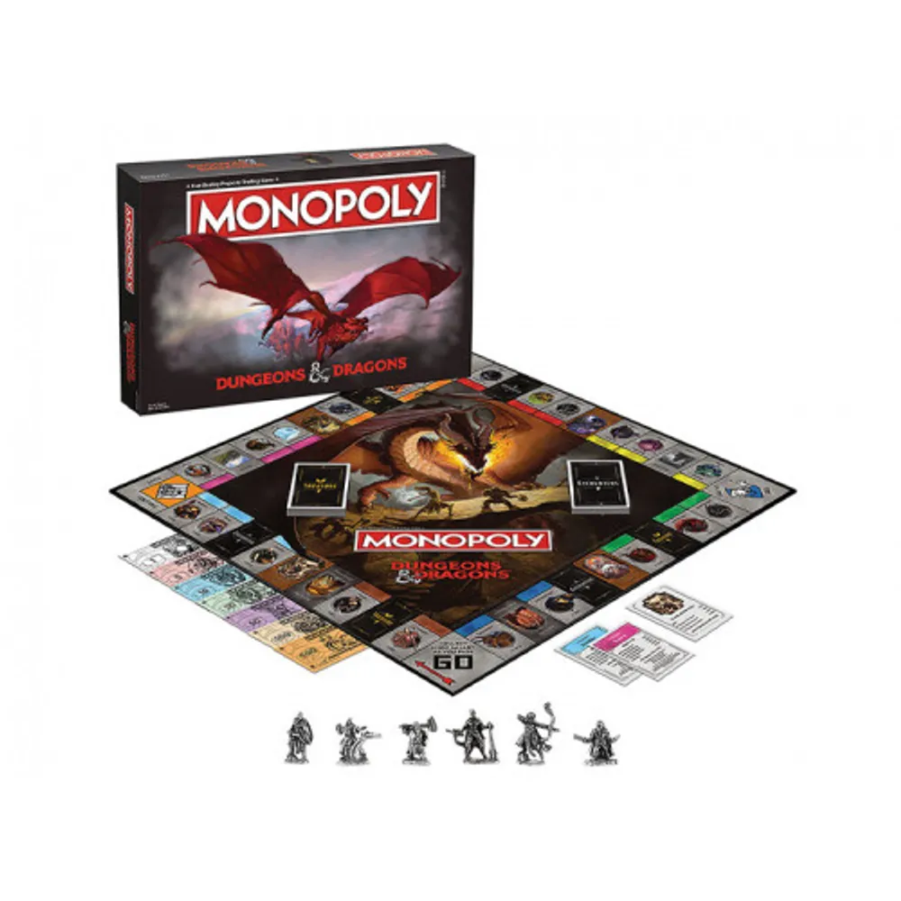 Monopoly - Dungeons & Dragons