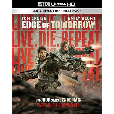 Live Die Repeat: Edge of Tomorrow (BIL/4K Ultra HD + Blu-ray)