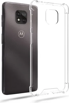 - Moto G Power Crystal Clear Shockproof Case