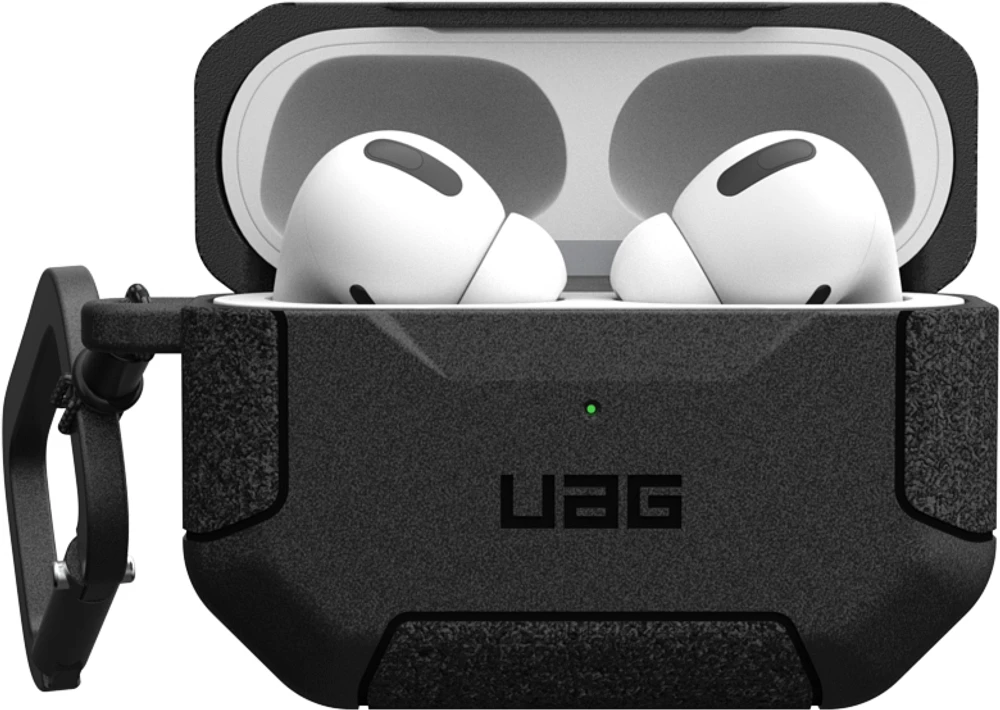 UAG Étui Robuste Scout Noir pour AirPods Pro 2nd Generation | WOW! mobile boutique