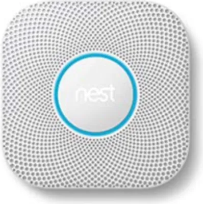 Google Nest Protect White Smart Home 2nd Gen Smoke Alarm w/Battery | WOW! mobile boutique