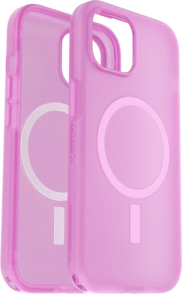 iPhone 15/14/13 Otterbox Symmetry w/ MagSafe Soft Touch Series Case - Purple (Beet It) | WOW! mobile boutique