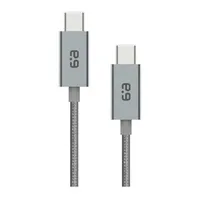 - USB-C to USB-C Braided Charge and Sync Cable (120cm) - Gray