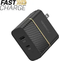 Otterbox - 30w Fast Charge Pd Usb C And Usb A Dual Port Wall Charger