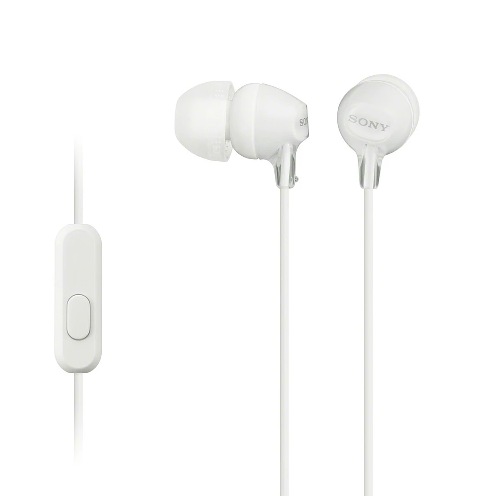 MDREX15APW In Ear Headphones White | WOW! mobile boutique