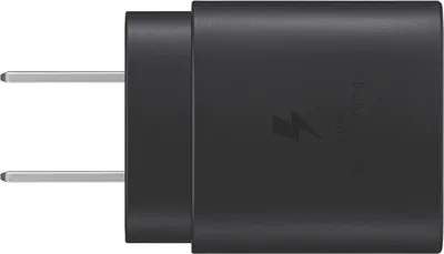 Samsung OEM Black 25W USB-C PD Wall Charger | WOW! mobile boutique