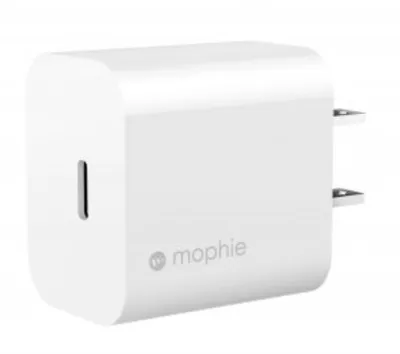 Mophie USB-C Power Delivery Wall Charger 18W - White | WOW! mobile boutique