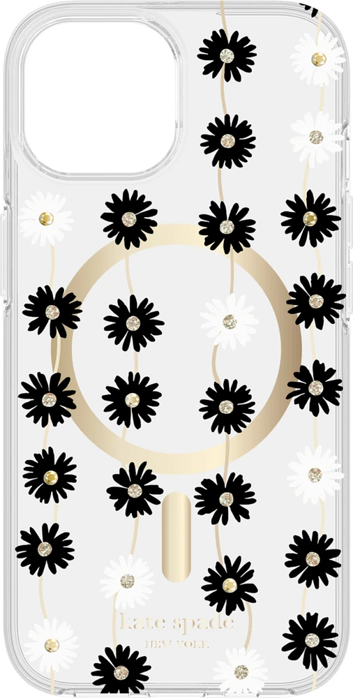 iPhone 15/14/13 Kate Spade Protective Hardshell MagSafe Case - Flowerbed | WOW! mobile boutique