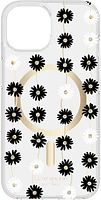 iPhone 15/14/13 Kate Spade Protective Hardshell MagSafe Case - Flowerbed | WOW! mobile boutique