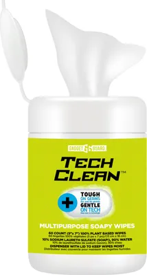Techclean Soapy Wipes