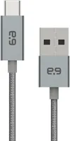 - 6ft Braided USBA to USBC Cable - Space Gray