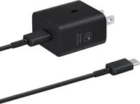 OEM 25W PD w/USB-C to USB-C Cable Wall Charger - Black