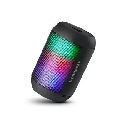 HyperGear Rave Mini Wireless LED Speaker - Black | WOW! mobile boutique