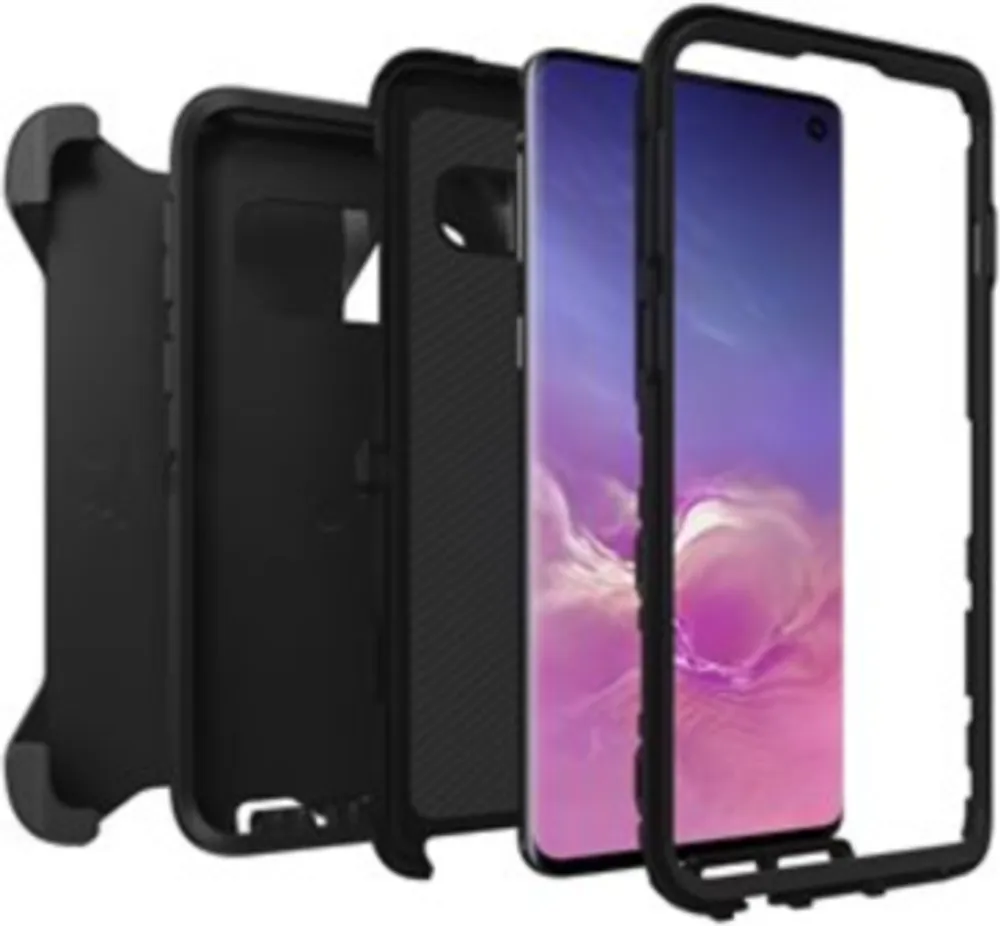 OtterBox Galaxy S10 Defender Series Case - Black | WOW! mobile boutique