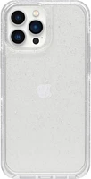 Étui Clear de la série Symmetry d'OtterBox compatible MagSafe – iPhone 15 Pro, argent (Stardust) | WOW! mobile boutique