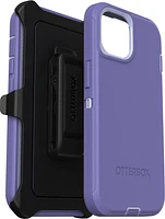 iPhone 15/14/13 Otterbox Defender Series Case - Purple (Mountain Majesty) | WOW! mobile boutique