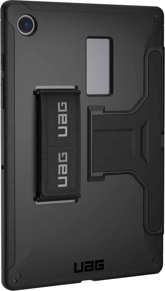 UAG Étui Robuste Scout avec Kickstand Noir pour Samsung Galaxy Tab A8 10.5 2021 | WOW! mobile boutique