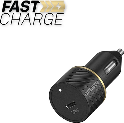 Otterbox Chargeur de Voiture Fast Charge Power Delivery 20W Port USB-C | WOW! mobile boutique