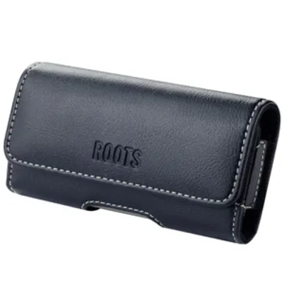 Horizontal Leather Holster to Fit Large Phones