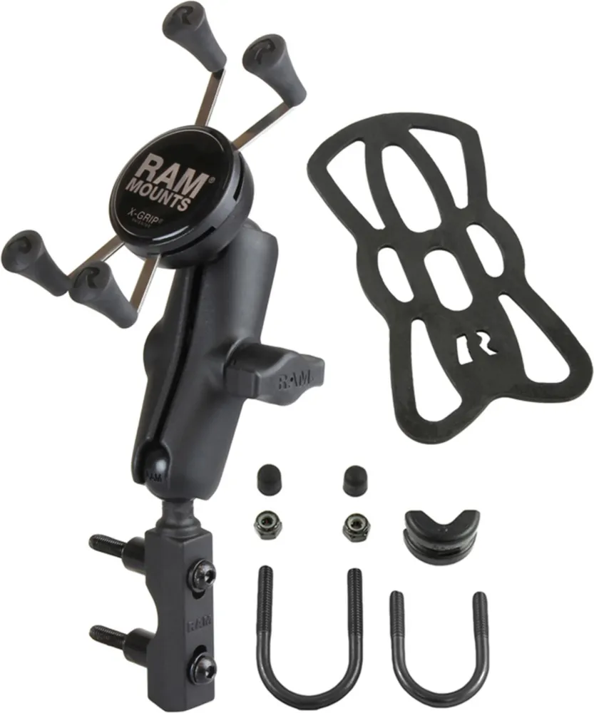 RAM Mounts X-Grip® High-Strength Composite Phone Mount with Drill-Down Base