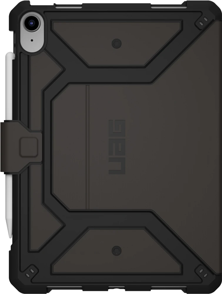 UAG Étui Robuste Metropolis SE Folio Noir pour iPad 10.2 2022 | WOW! mobile boutique