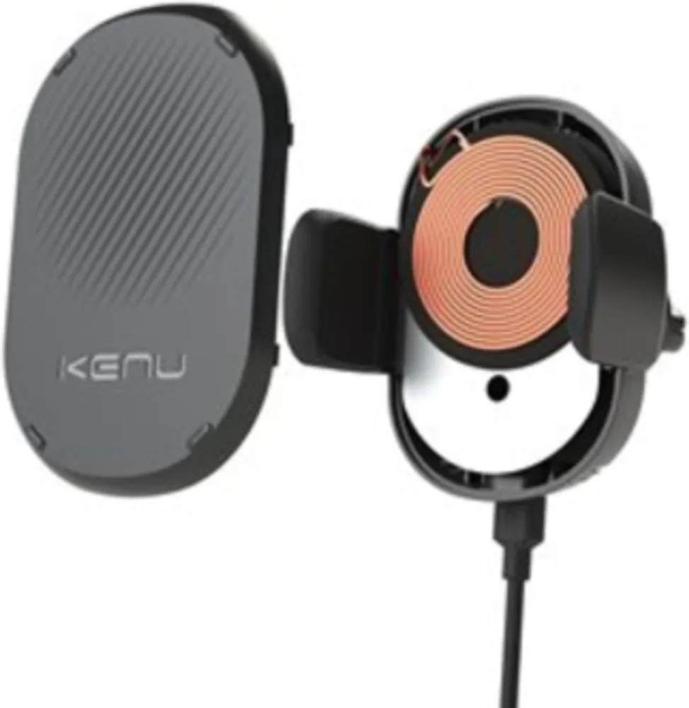 Kenu - Airframe Advanced Car Vent Mount w/ QI Charger | WOW! mobile boutique