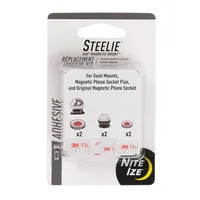 Steelie Replacement Adhesive Kit for Dash Mount + Phone Socket