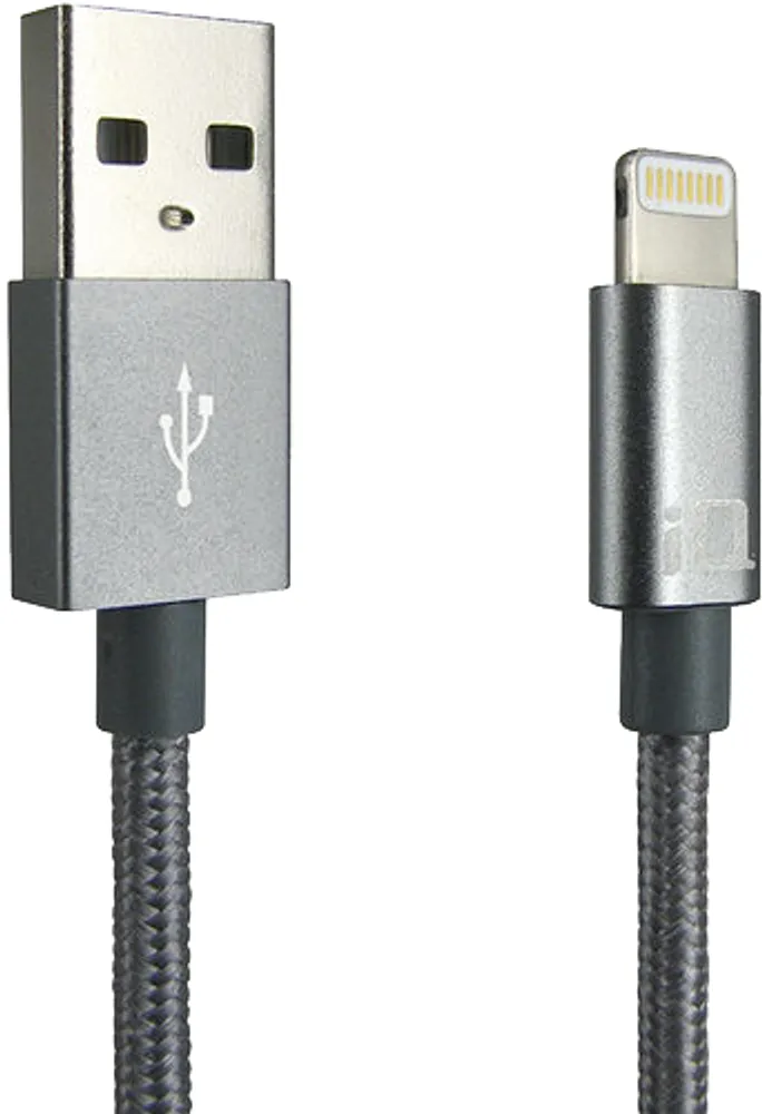 IQ Braided Lightning Sync & Charge Cable 1.2m