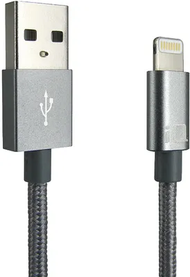 IQ Braided Lightning Sync & Charge Cable 1.2m