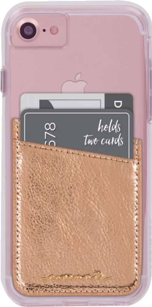 Case-Mate Pockets Card Holder - Rose Gold | WOW! mobile boutique