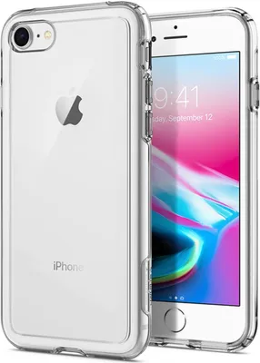 Spigen Slim Armor Crystal Case for iPhone SE/8/7 - Crystal Clear | WOW! mobile boutique