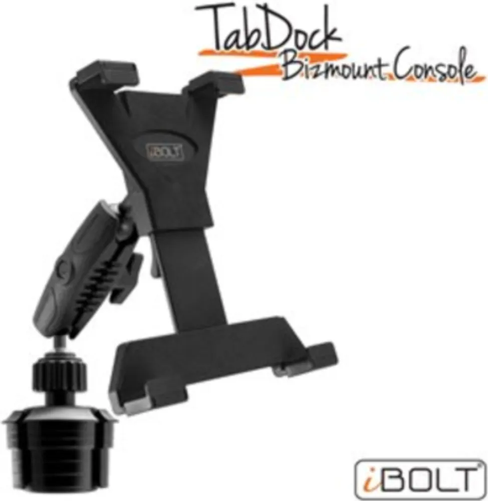 - TabDock Console Cup Holder Mount