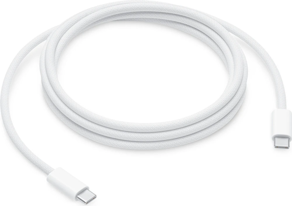 240W USB-C Charge Cable 4ft White | WOW! mobile boutique