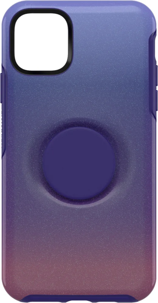 iPhone 11 Pro Max  Otter + Pop Symmetry Case With Popsockets Swappable Popgrip - Violet Dusk | WOW! mobile boutique