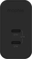 Mophie - Speedport 67 67w Gan Usb C Pd Wall Charger - Black