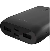 Boost Up Charge Multi Port Power Bank 10,000 Mah - Black | WOW! mobile boutique