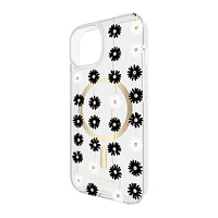 iPhone 15/14/13 Kate Spade Protective Hardshell MagSafe Case - Flowerbed | WOW! mobile boutique