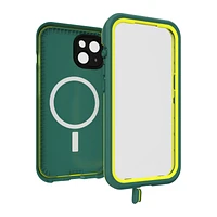 iPhone 15 Otterbox Fre MagSafe Case - Green (Pine) | WOW! mobile boutique