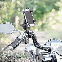 RAM X-Grip Universal Phone Mount with Motorcycle Brake/Clutch Reservoir Base