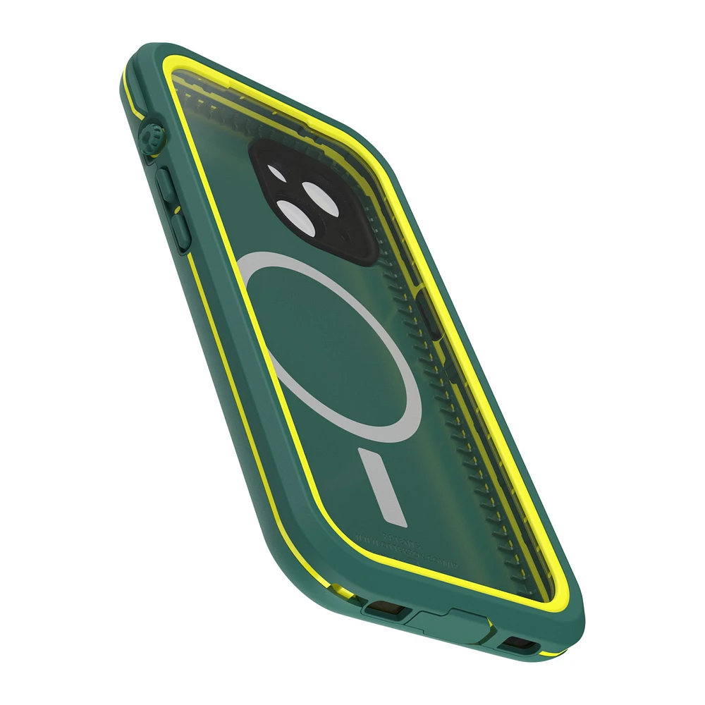 iPhone 15 Otterbox Fre MagSafe Case - Green (Pine) | WOW! mobile boutique