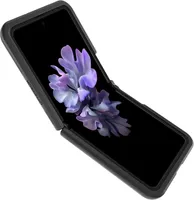 Galaxy Z Flip Symmetry Flex Case - Black | WOW! mobile boutique