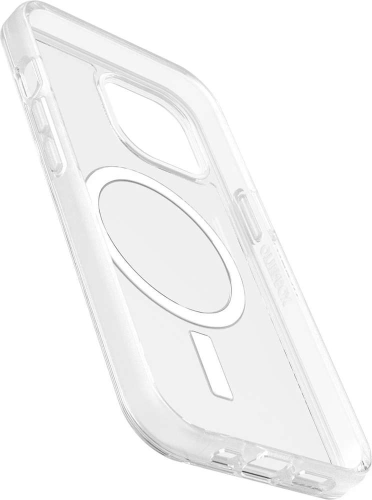 OtterBox Étui Symmetry Clear MagSafe Clear pour iPhone 15/14/13 | WOW! mobile boutique