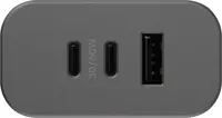 Otterbox 72W Dual Port 30W USB-C PD + Single 12W USB-A Premium Pro Wall Charger