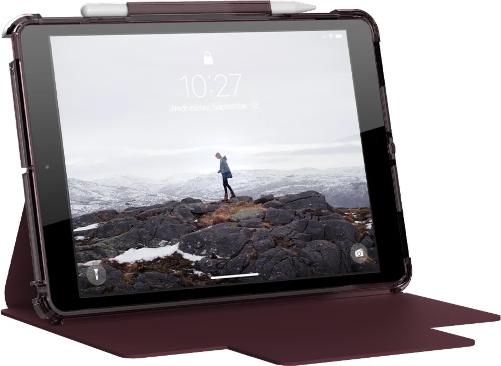 iPad 10.2" UAG U Lucent Case - Aubergine And Dusty Rose | WOW! mobile boutique